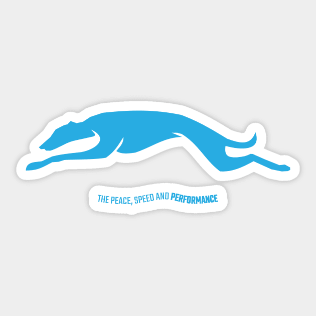 SIGHTHOUND/GREYHOUND LOVERS Sticker by islandb